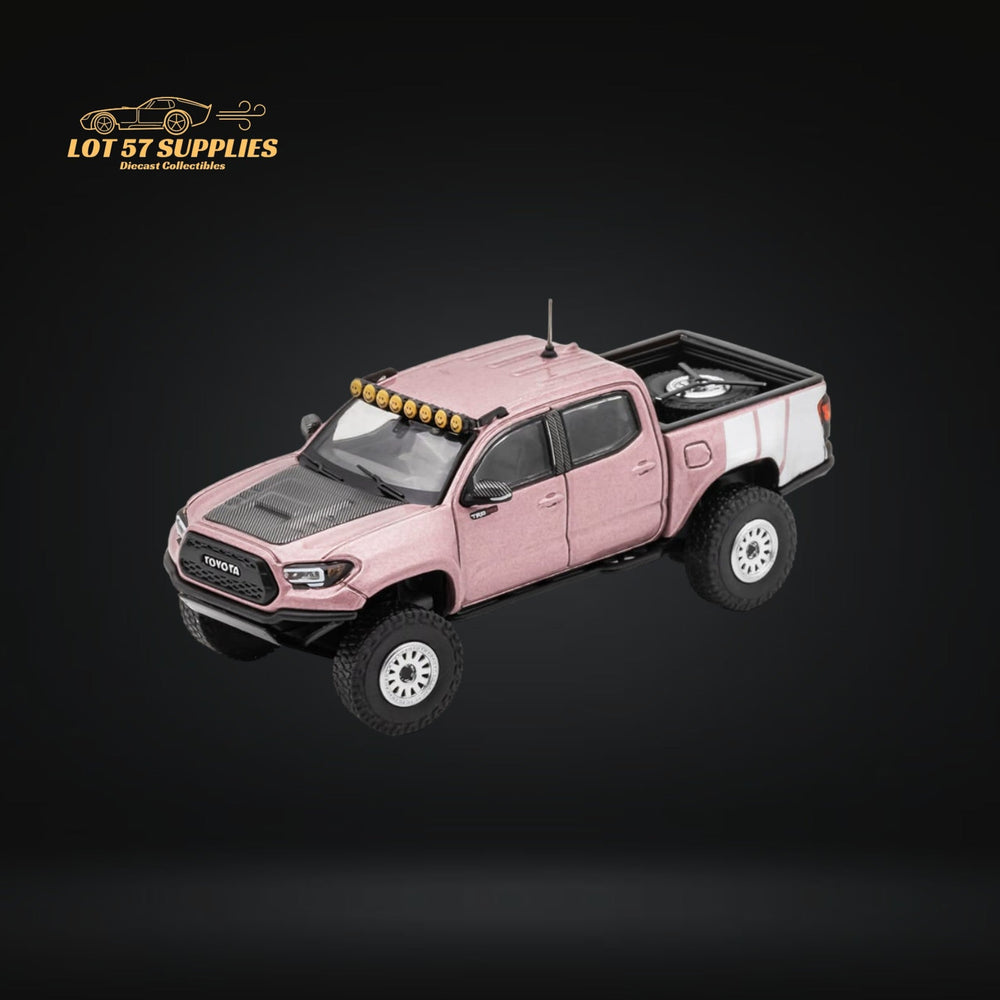 GCD Toyota TACOMA Pickup Truck Light Pink 1:64 KS-060-374 (ONLINE ORDER ONLY)