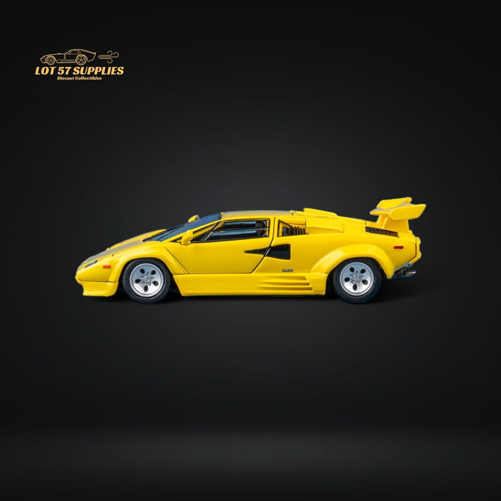 FindClassically Lamborghini Countach LP5000 QV yellow 1:64 (ONLINE ORDER ONLY)
