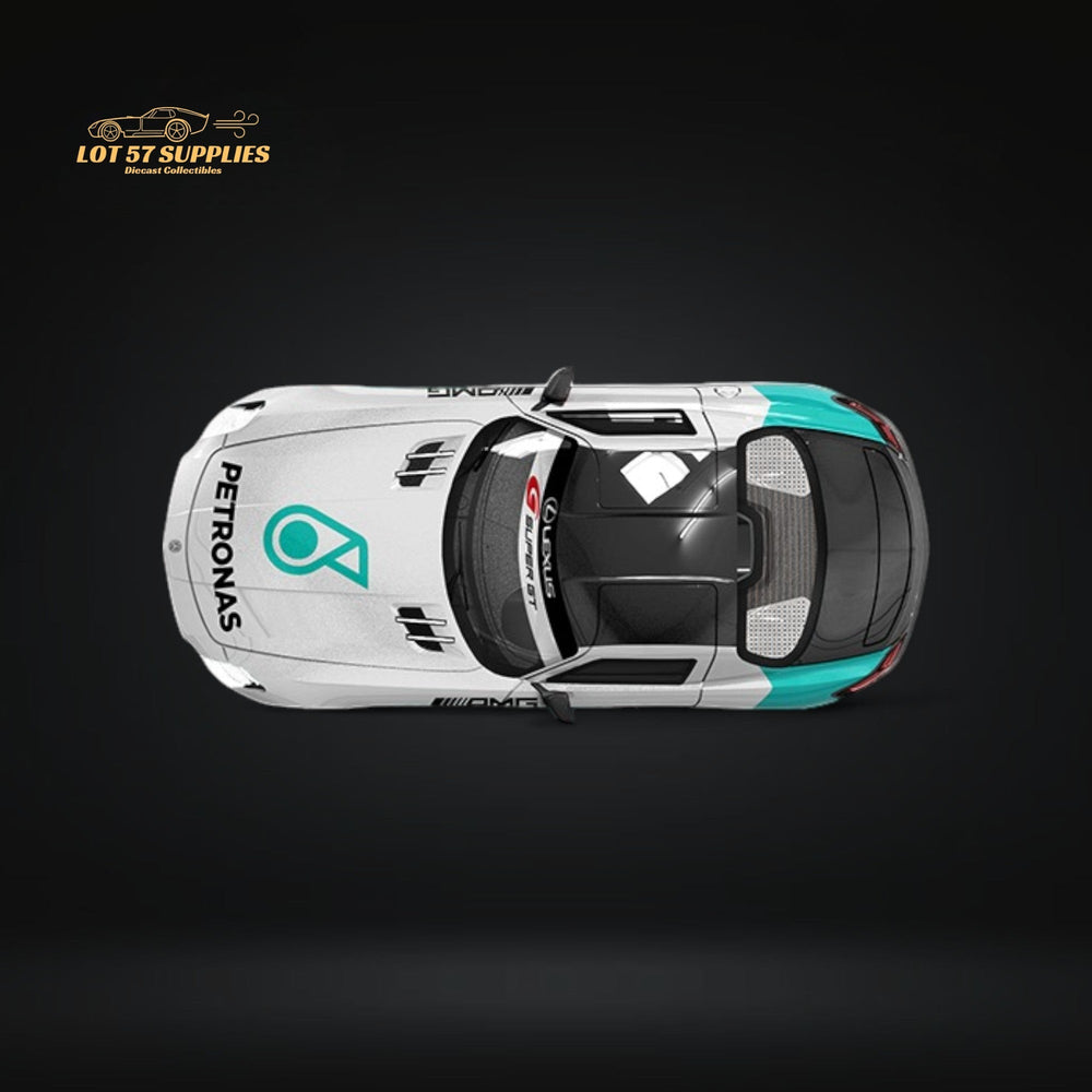 TimeMicro Mercedes Benz SLS Petronas Livery Container Version 1:64 TM643319-T (ONLINE ORDER ONLY)
