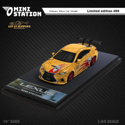 Mini Station Lexus IS 300 F Sport NFS Black List #14 Livery Ordinary Version 1:64 (ONLINE ORDER ONLY)
