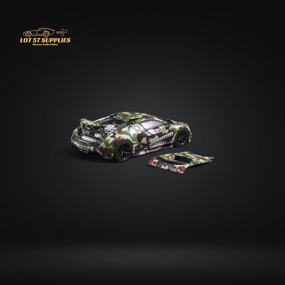 Mortal Veyron in Camouflage Livery Diecast 1:64 (ONLINE ORDER ONLY)