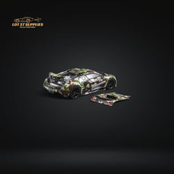 Mortal Veyron in Camouflage Livery Diecast 1:64 (ONLINE ORDER ONLY)