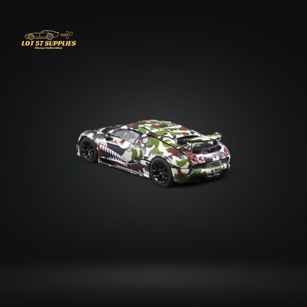 Mortal Veyron in Camouflage Livery Diecast 1:64 (ONLINE ORDER ONLY)