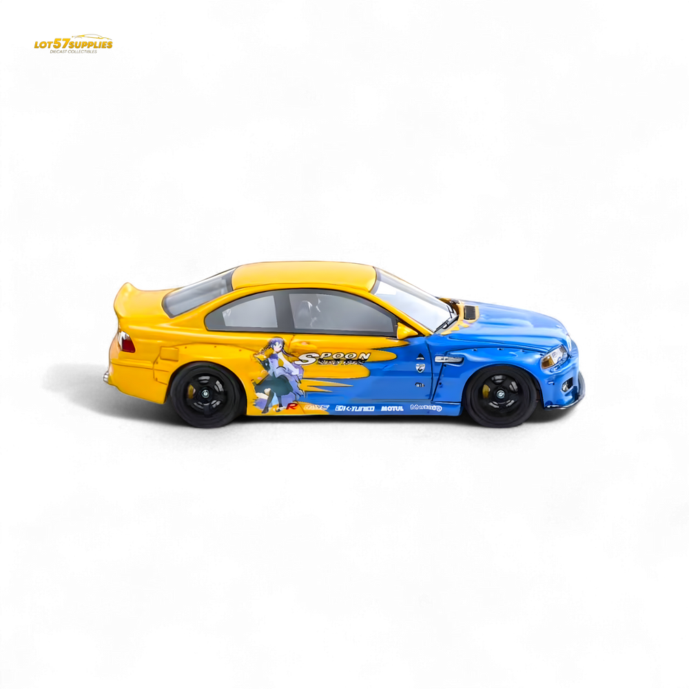 FLAME BMW M3 E46 Widebody Pandem in Spoon Sports Resin 1:64 (ONLINE ORDER ONLY)