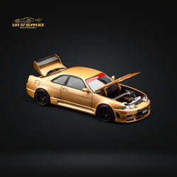 (Pre-Order) Pop Race Nissan Skyline GT-R R33 Top Secret Gold PR640150 1:64 (ONLINE ORDER ONLY)