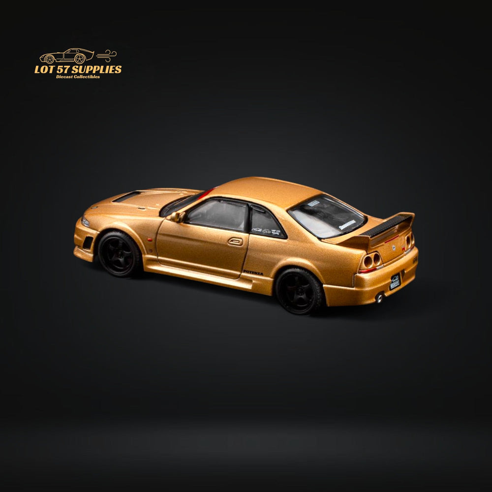 (Pre-Order) Pop Race Nissan Skyline GT-R R33 Top Secret Gold PR640150 1:64 (ONLINE ORDER ONLY)