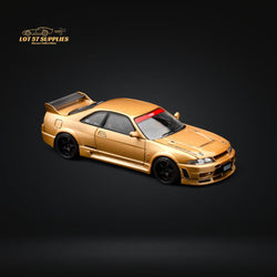 (Pre-Order) Pop Race Nissan Skyline GT-R R33 Top Secret Gold PR640150 1:64 (ONLINE ORDER ONLY)