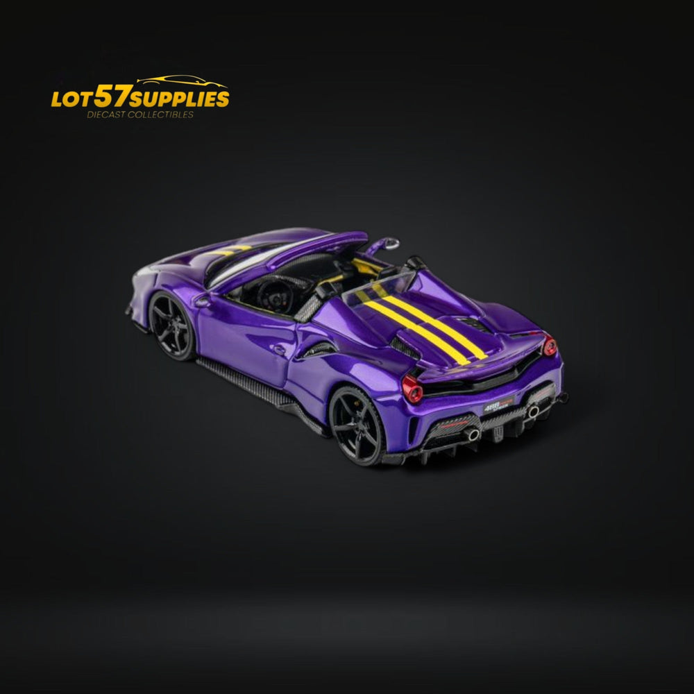 TPC Novitec 488 Roadster Deep Purple 1:64 (ONLINE ORDER ONLY)