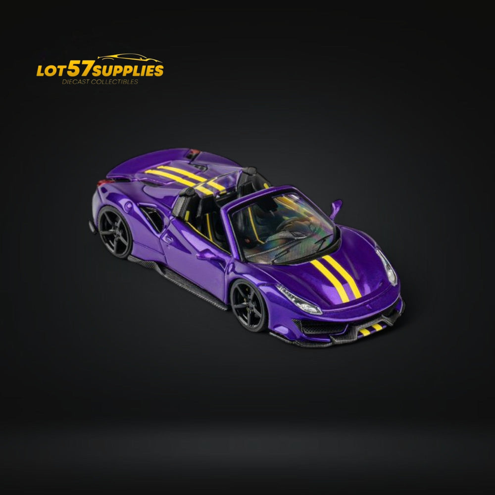 TPC Novitec 488 Roadster Deep Purple 1:64 (ONLINE ORDER ONLY)