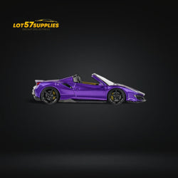 TPC Novitec 488 Roadster Deep Purple 1:64 (ONLINE ORDER ONLY)