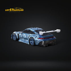 (Pre-Order) DCM Porsche 911 GT3 R in Green Ocean livery 1:64 (ONLINE ORDER ONLY)