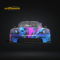 (Pre-Order) DCM Porsche 911 GT3 R in Modern Chameleon livery 1:64 (ONLINE ORDER ONLY)