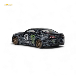 GDO Hunter x DCM 2014 Ford Mustang GT 5.0 Monster Livery 1:64 (ONLINE ORDER ONLY)