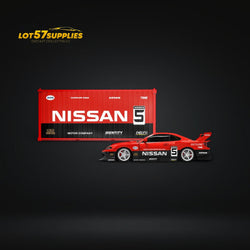 (Pre-Order) SUPCAR Silvia S15 Advan LBWK Livery w/ Container 1:64 (ONLINE ORDER ONLY)