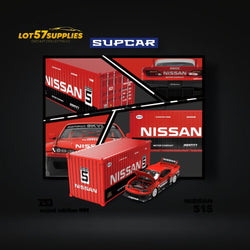 (Pre-Order) SUPCAR Silvia S15 Advan LBWK Livery w/ Container 1:64 (ONLINE ORDER ONLY)