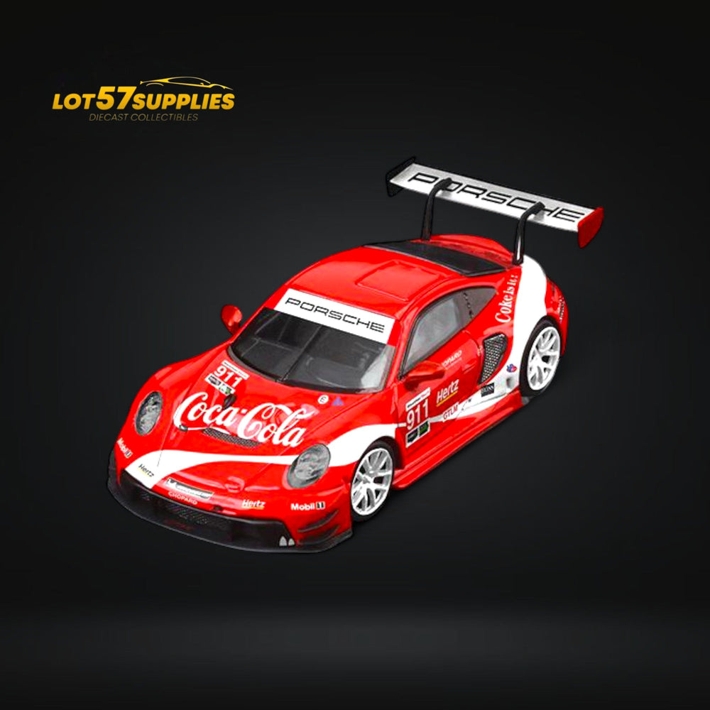 (Pre-Order) STAR RACE Porsche 911 GT3 Coca Cola Livery Ordinary 1:64 (ONLINE ORDER ONLY)