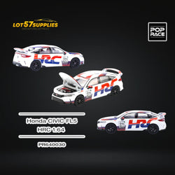 (Pre-Order) Pop Race Civic FL5 Type-R TCR HRC Livery 1:64 (ONLINE ORDER ONLY)