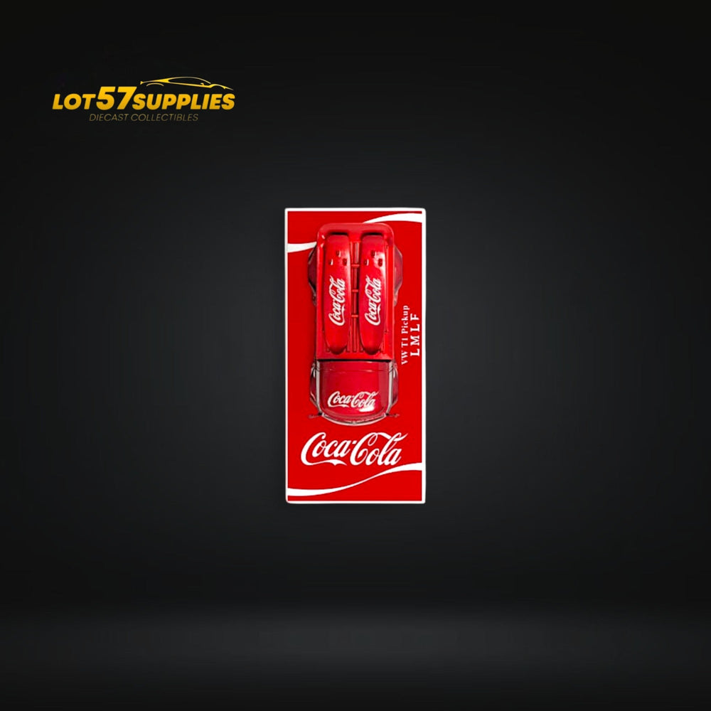 LMLF Volkswagen VW T1 Bus Coca Cola Red Livery 1:64 (ONLINE ORDER ONLY)