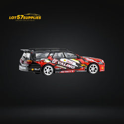 Pop Race Nissan Stagea R34 Shell Valino Pluto Mok DRIFTAGEA 34 PR640038 1:64 (ONLINE ORDER ONLY)