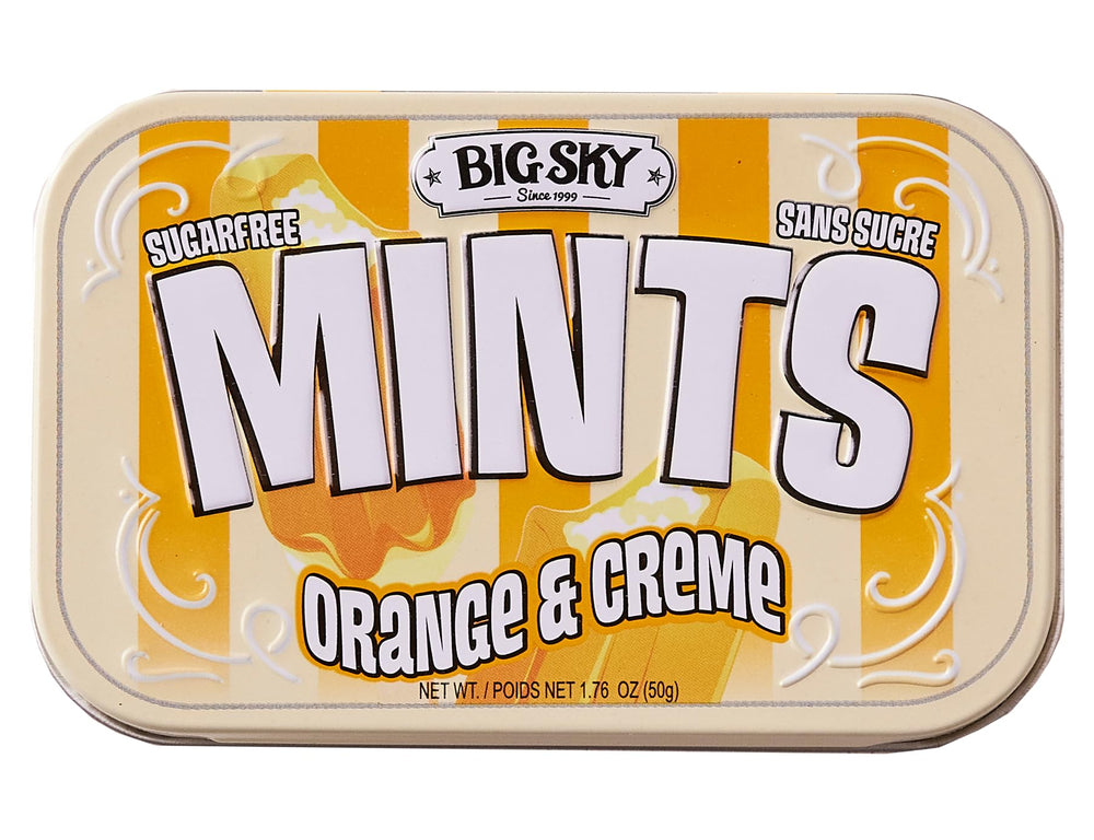 Big Sky Mints Orange & Crème (50g) (ONLINE ORDER ONLY)