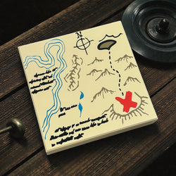 Life-Size Holy Grail, Red X Mountains Treasure Map Tile / Cosplay