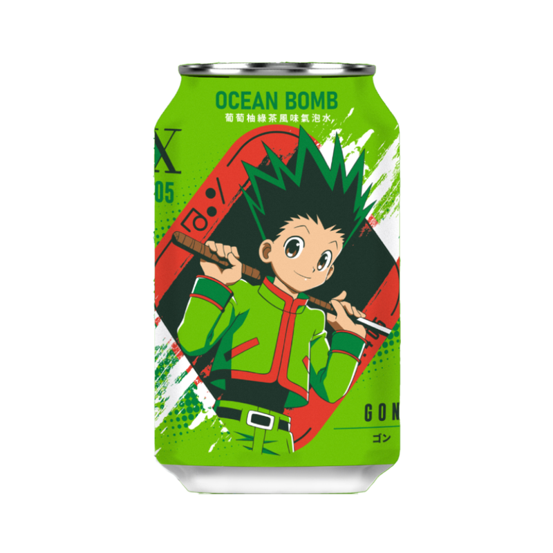 Ocean Bomb Grapefruit Green Tea (330mL) (Taiwan)