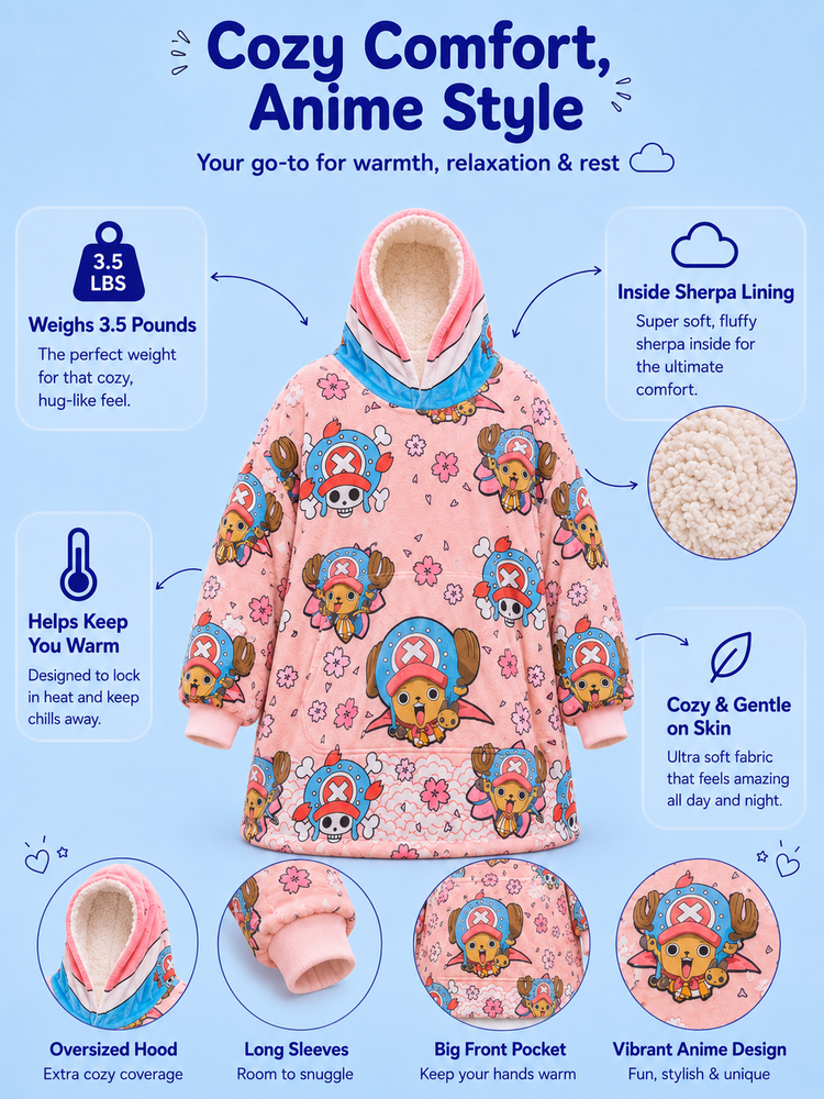 Chopper Blanket Hoodie