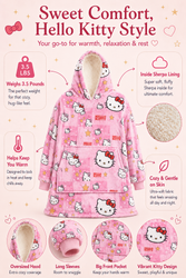 Hello Kitty Blanket Hoodie