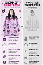 Kuromi Blanket Hoodie