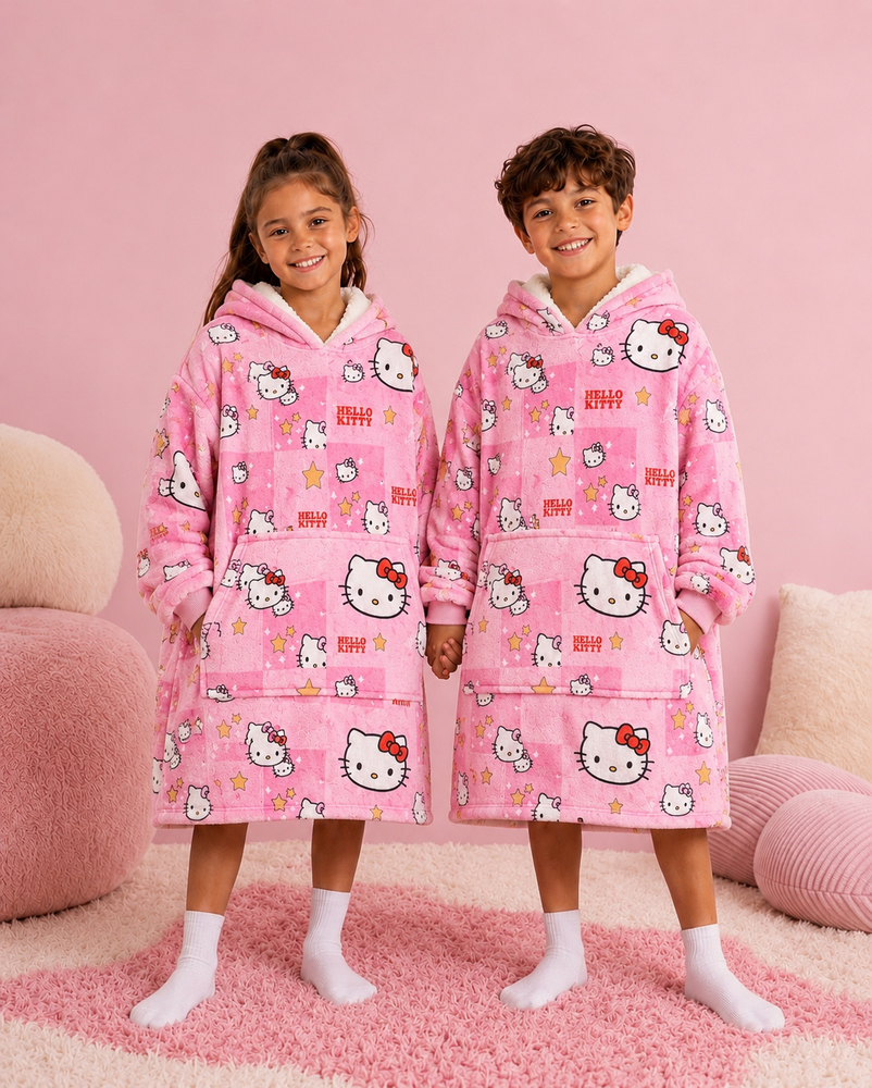 Hello Kitty Blanket Hoodie