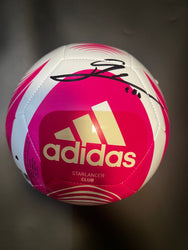 Autographed Leo Messi adidas soccer ball (Online Order Only)