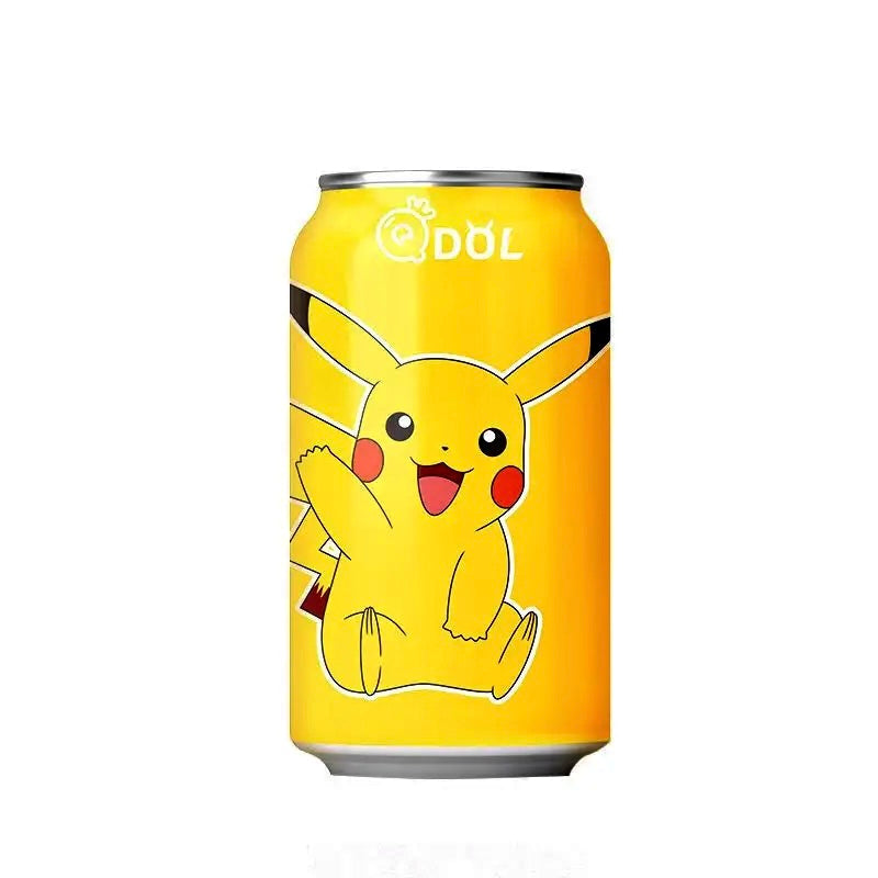 QDOL Original Citrus Flavor Pikachu Can (330mL) (China) (ONLINE ORDER ONLY)