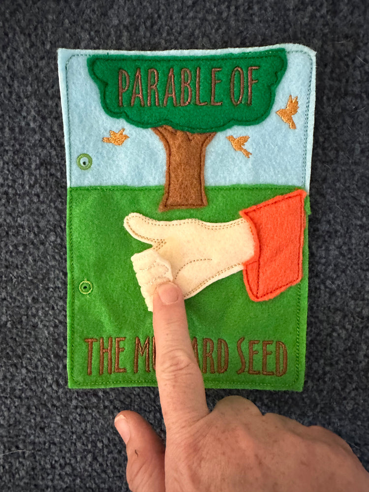 Children's Bible Quiet Book, Interactive Christian Learning Toy,
Baptism Birthday Christmas Gift (ONLINE ORDER ONLY)