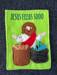 Children's Bible Quiet Book, Interactive Christian Learning Toy,
Baptism Birthday Christmas Gift (ONLINE ORDER ONLY)