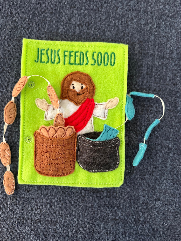 Children's Bible Quiet Book, Interactive Christian Learning Toy,
Baptism Birthday Christmas Gift (ONLINE ORDER ONLY)