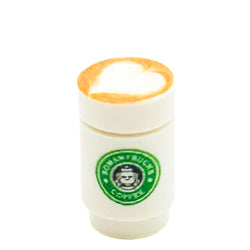 Somanybucks Coffee Cup with Heart Foam on Top - B3 Customs (Online Order Only)