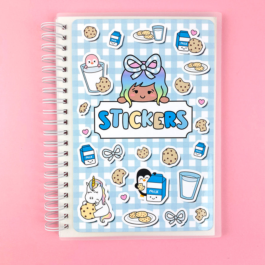 Milk & Cookies Luna Reusable Sticker Book (ONLINE ORDER ONLY)