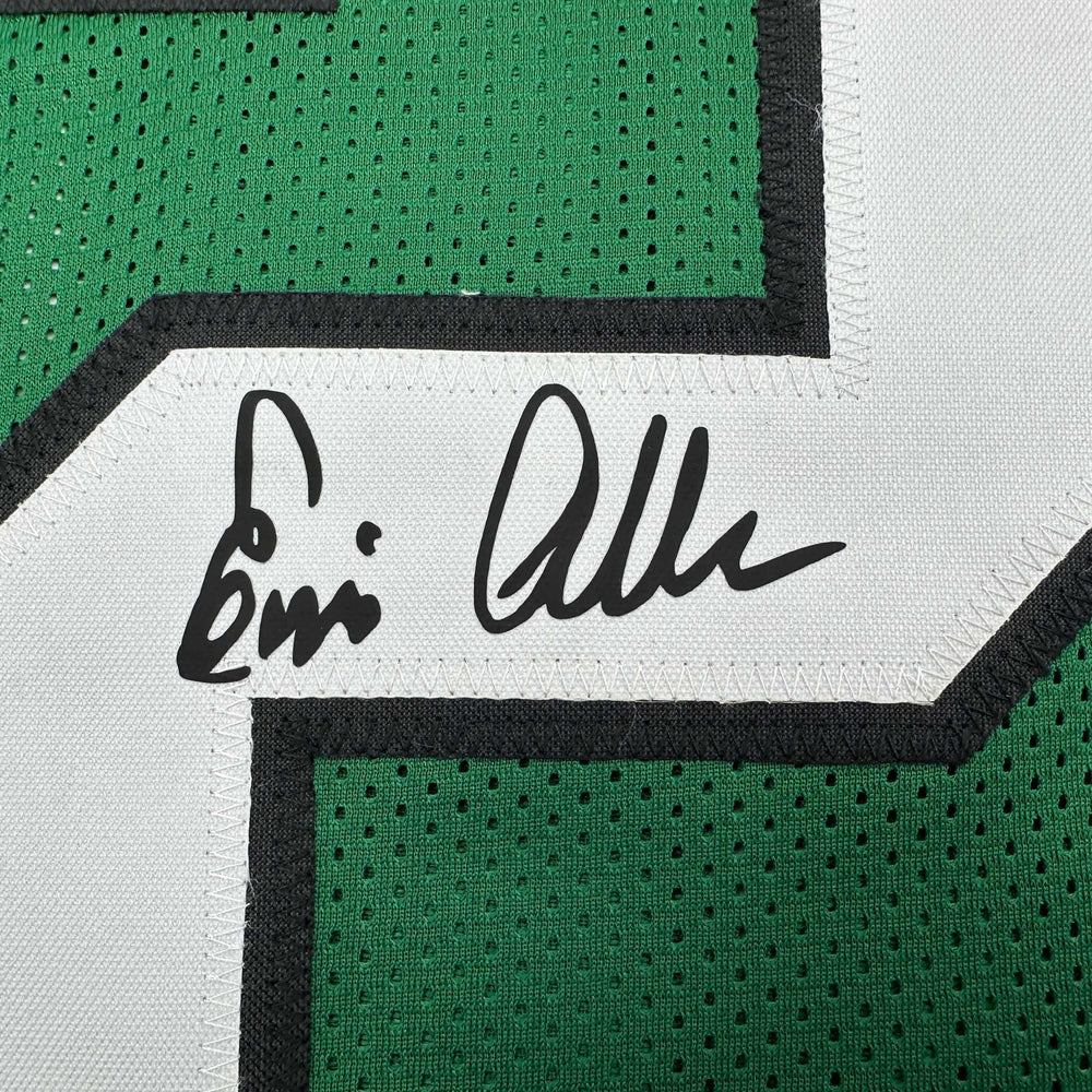 Facsimile Autographed Eric Allen Philadelphia Kelly Green Reprint Laser Auto Football Jersey Size Men's XL (ONLINE ORDER ONLY)
