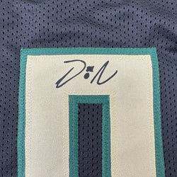 Facsimile Autographed Damian Lillard Milwaukee Black Reprint Laser Auto Basketball Jersey Size Men's XL (ONLINE ORDER ONLY)