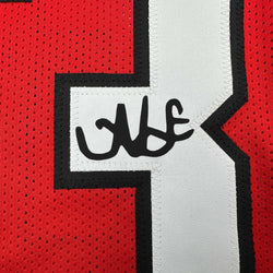 Facsimile Autographed Nate Frazier Georgia Red Reprint Laser Auto College Football Jersey Size Men's XL (ONLINE ORDER ONLY)