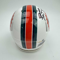 Autographed/Signed Ricky Williams Miami Dolphins Mini Football Helmet JSA COA