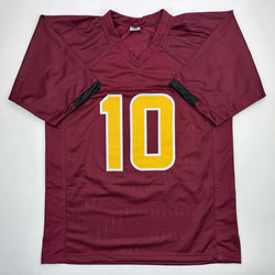 Facsimile Autographed Sam Leavitt Arizona State Red Reprint Laser Auto College Football Jersey Size Men's XL (ONLINE ORDER ONLY)