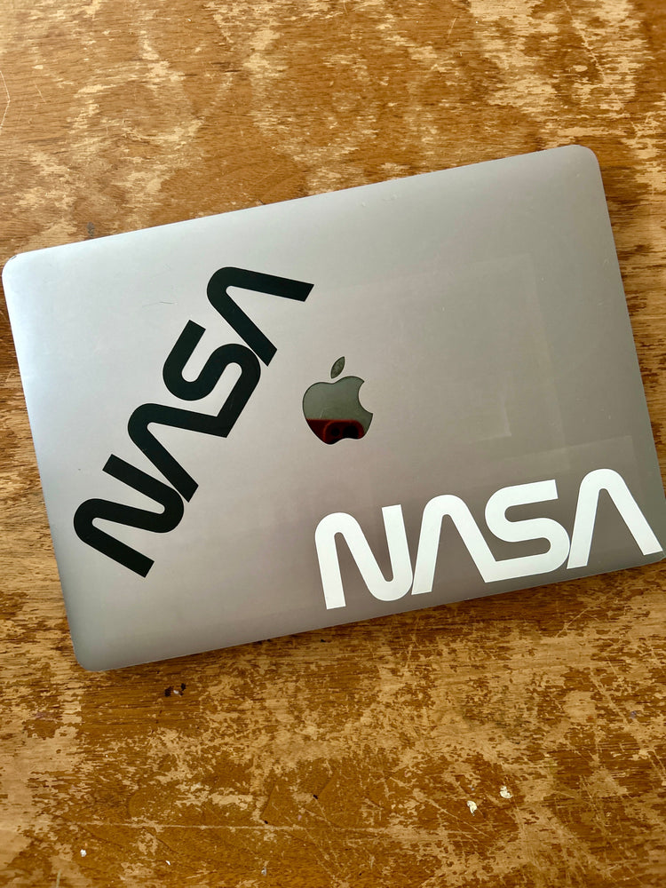 NASA Worm Logo Decal