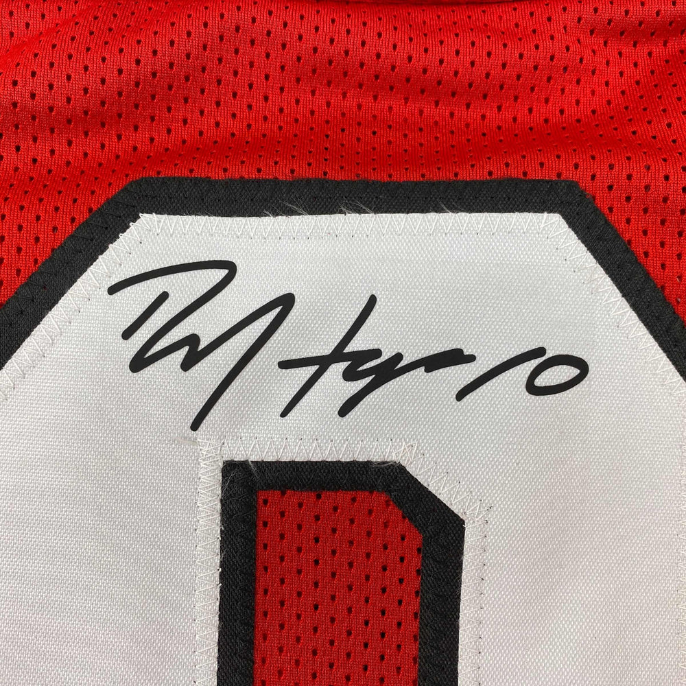 Facsimile Autographed DeAndre Hopkins Arizona Red Reprint Laser Auto Football Jersey Size Men's XL (ONLINE ORDER ONLY)