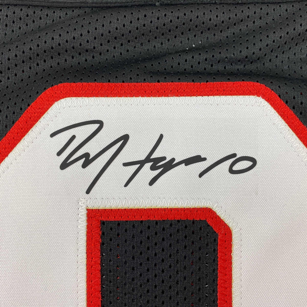 Facsimile Autographed DeAndre Hopkins Arizona Black Reprint Laser Auto Football Jersey Size Men's XL (ONLINE ORDER ONLY)