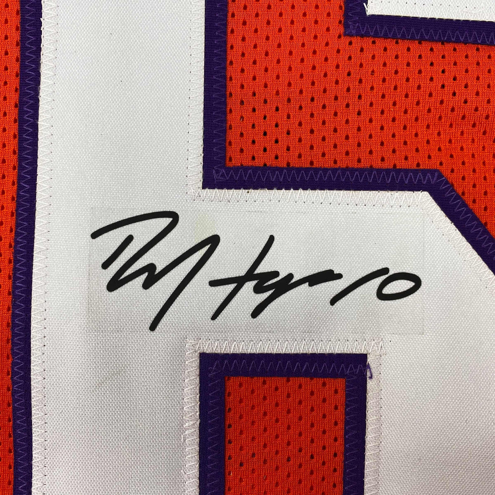 Facsimile Autographed DeAndre Hopkins Clemson Orange Reprint Laser Auto College Football Jersey Size Men's XL (ONLINE ORDER ONLY)
