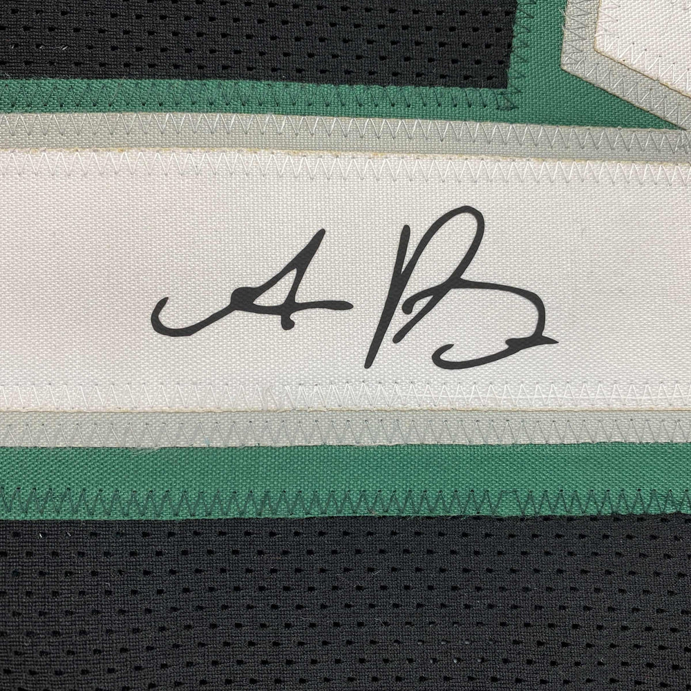 Facsimile Autographed AJ A.J. Brown Philadelphia Black Reprint Laser Auto Football Jersey Size Men's XL (ONLINE ORDER ONLY)