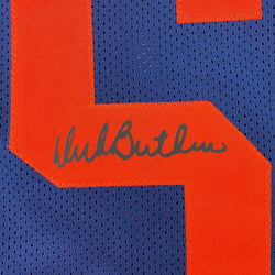 Facsimile Autographed Dick Butkus Illinois Blue Reprint Laser Auto College Football Jersey Size Men's XL (ONLINE ORDER ONLY)