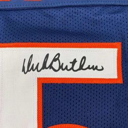 Facsimile Autographed Dick Butkus Chicago Blue Reprint Laser Auto Football Jersey Size Men's XL (ONLINE ORDER ONLY)