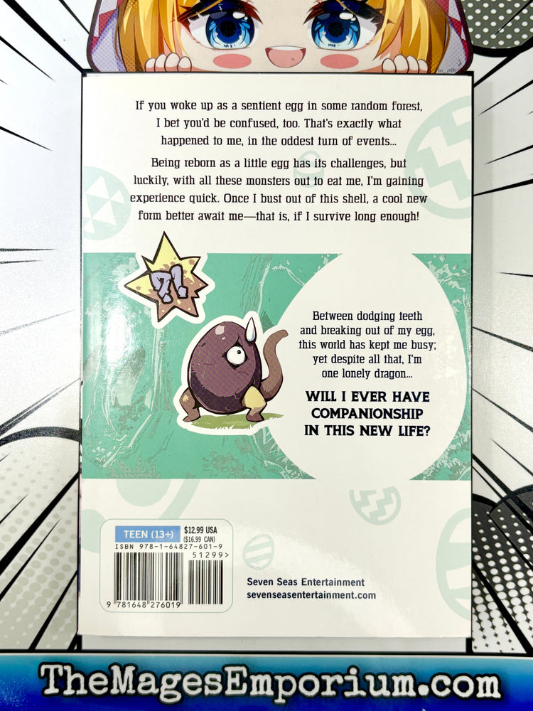Reincarnated As A Dragon Hatchling Vol 1 Manga (Online Order Only)